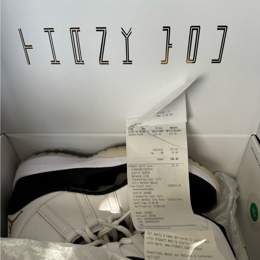 Jordan Black and White Sneakers